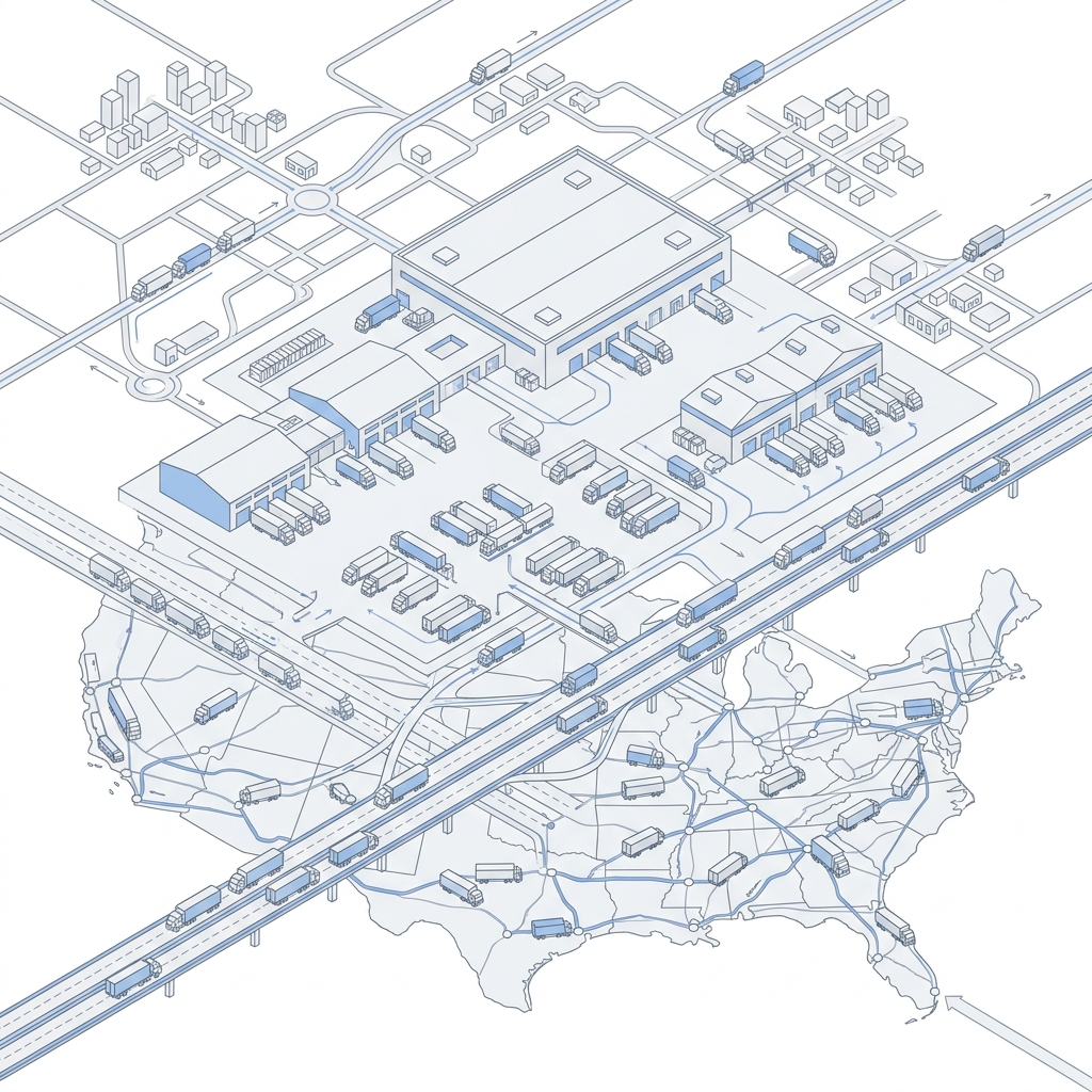 Diagram operasional unit HP Distribusi Ocean Space